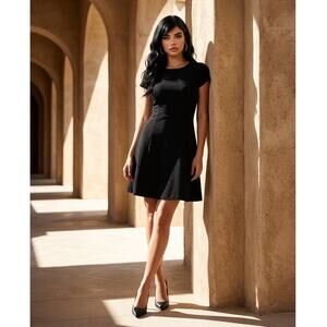 WHBM Black Dress Size 6